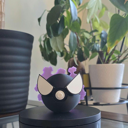 Gastly Inspired Display Piece Phantom Mist Collector Ball