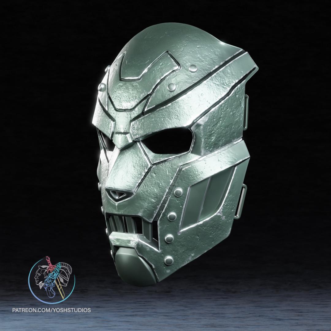 Iron Tyrant Mask Dr.Doom Inspired by a Legendary Villain