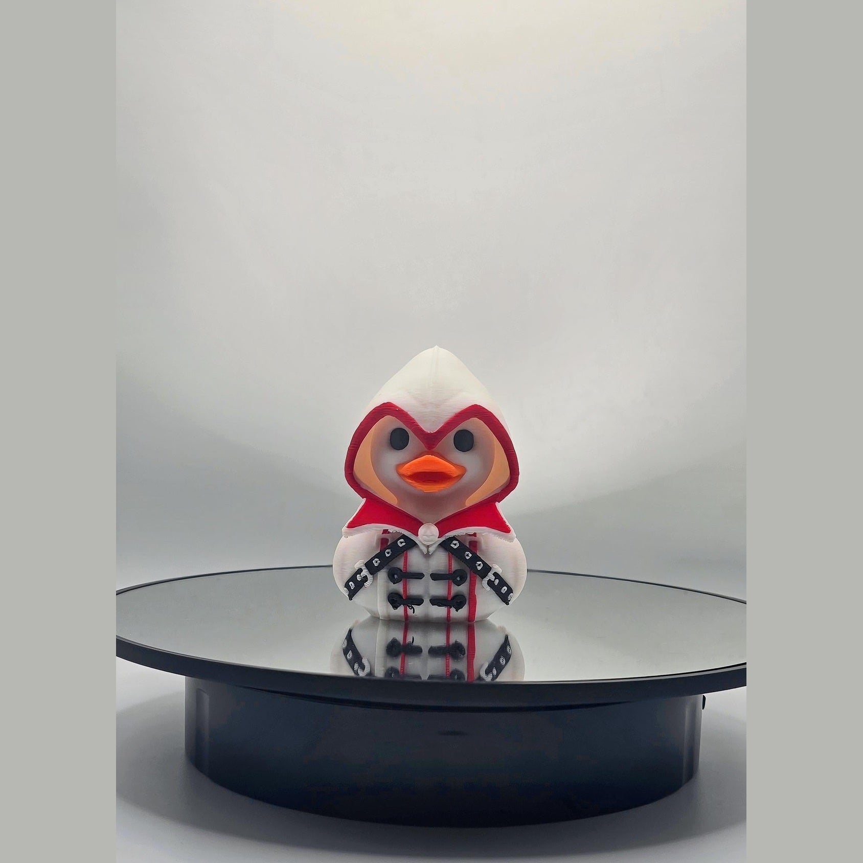 Hooded Assassin's Creed Inspired Collectible for Stealthy Fans Hidden Beak Duck