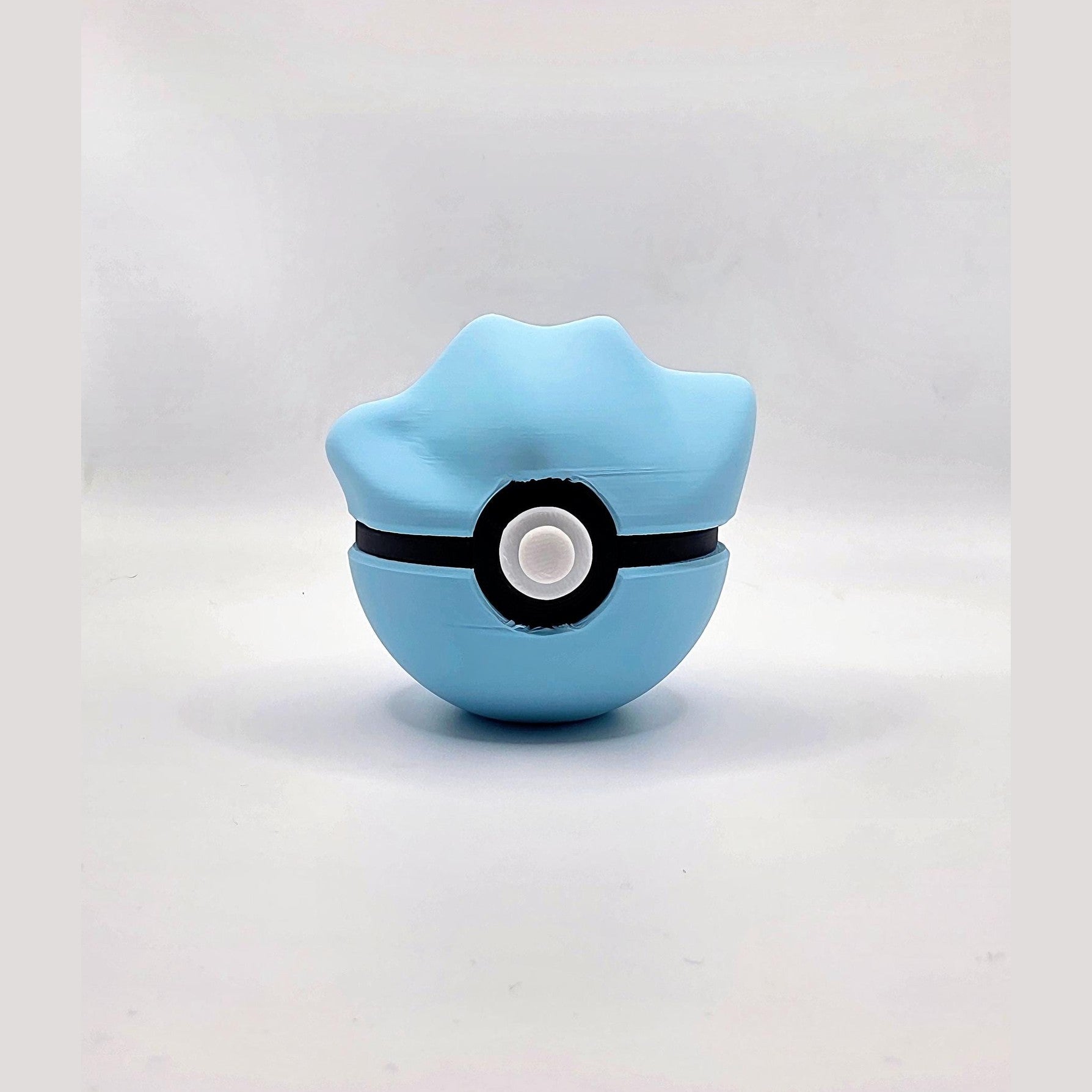 3D printed shiny shapeshift variant creature ball with alternate color palette
