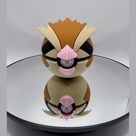Pidgey Bird-Inspired Display Piece for Flight Fans Sky Scout Collector Ball
