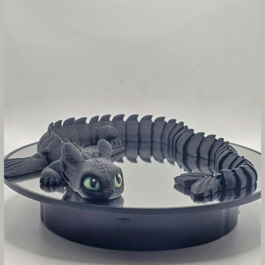 Toothless Fan Figure - Night Fury Flexi Dragon