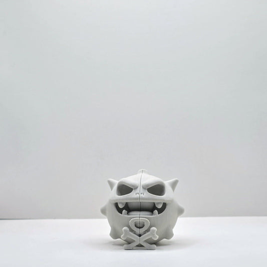 Skeletal Gas Sphere Figure – Toxic Aura Collector’s Art Piece