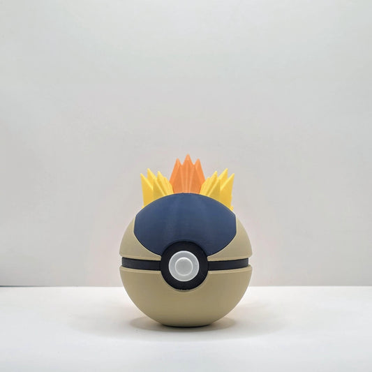 Fire-Back Creature Collector Ball – Fiery Display Piece