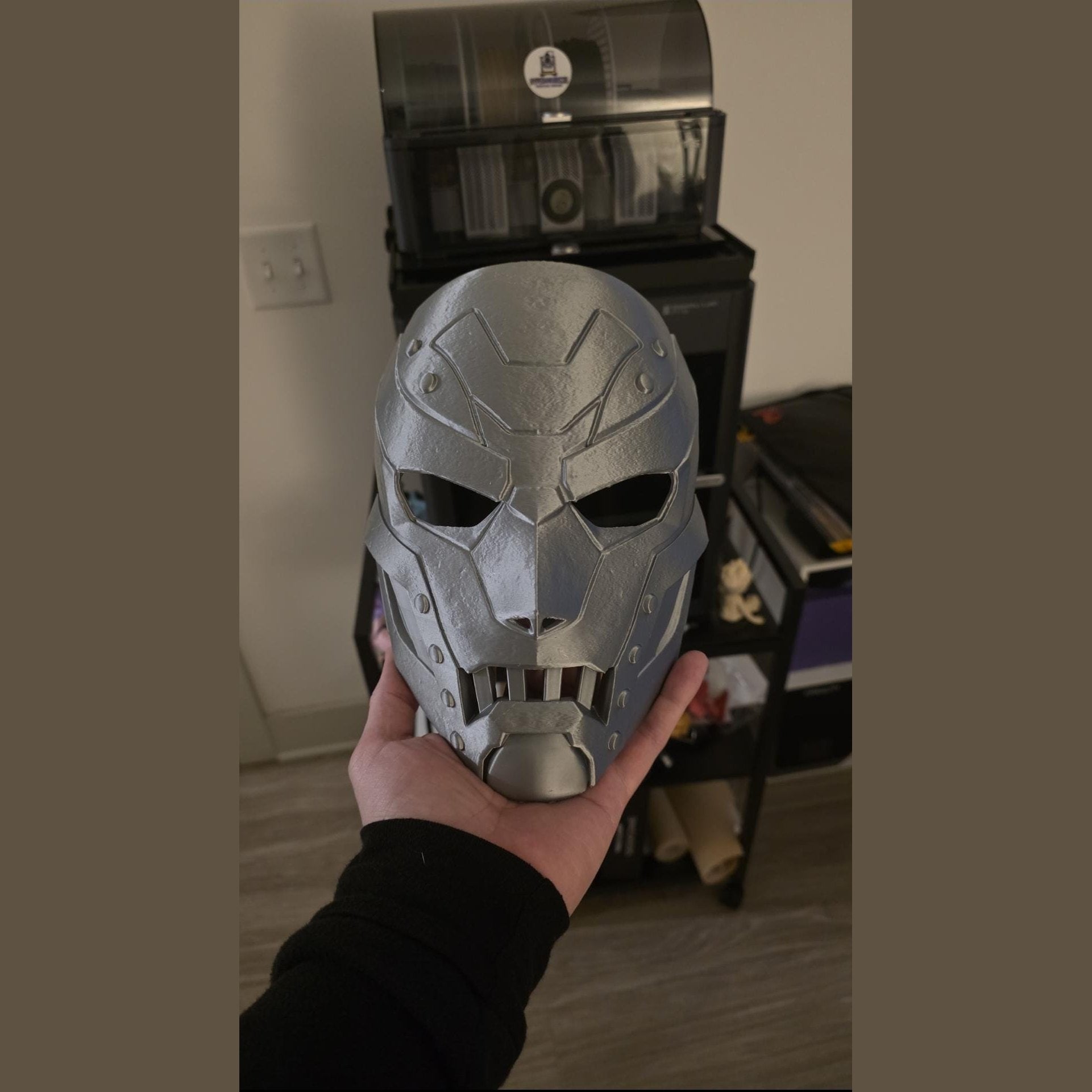 Iron Tyrant Mask Dr.Doom Inspired by a Legendary Villain