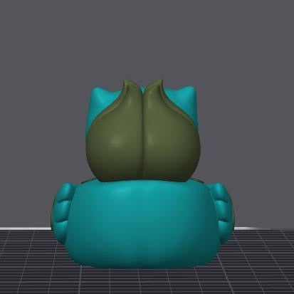 Leafy Creature Duck – Fan Inspired Collectible Figurine