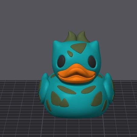 Leafy Creature Duck – Fan Inspired Collectible Figurine