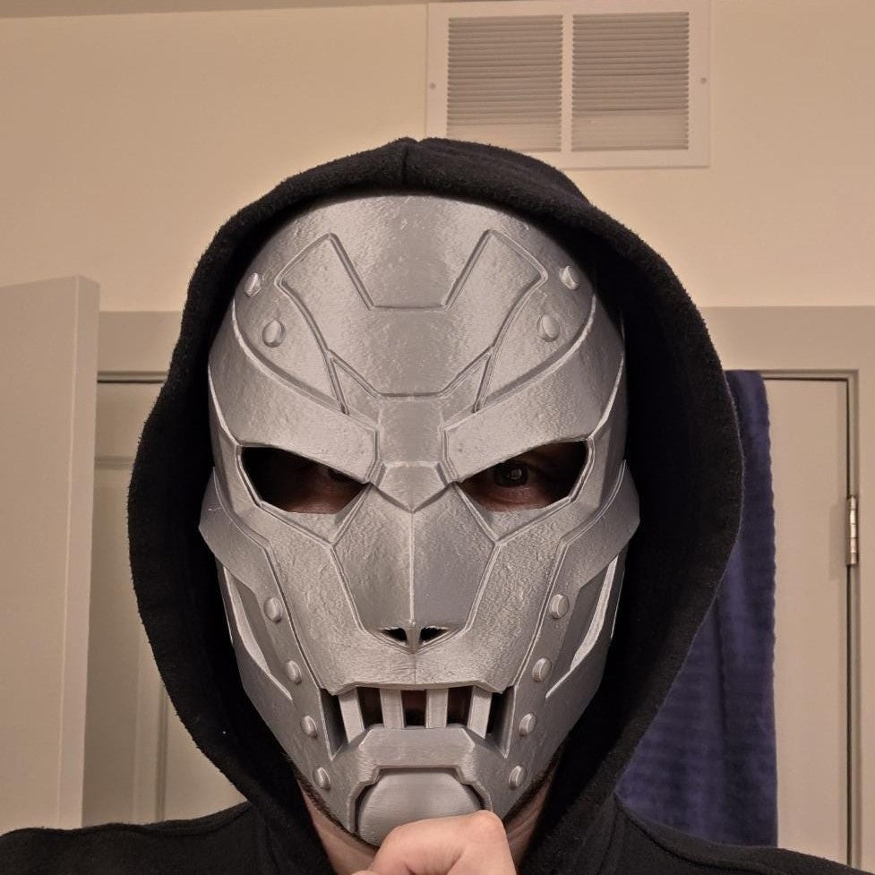 Iron Tyrant Mask Dr.Doom Inspired by a Legendary Villain