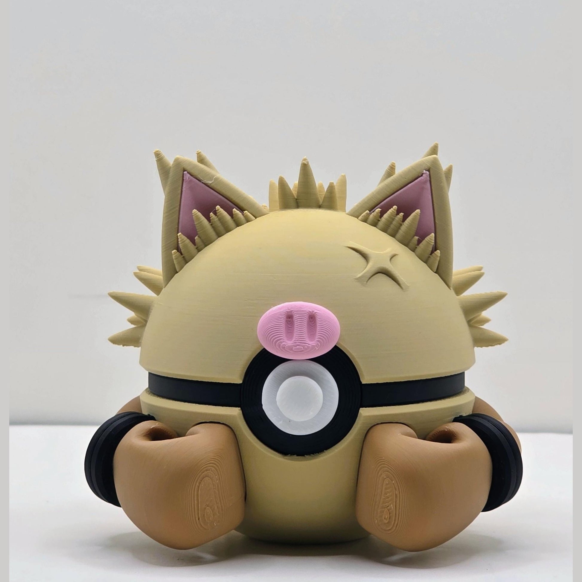 Fighting Primate Inspired Creature Ball