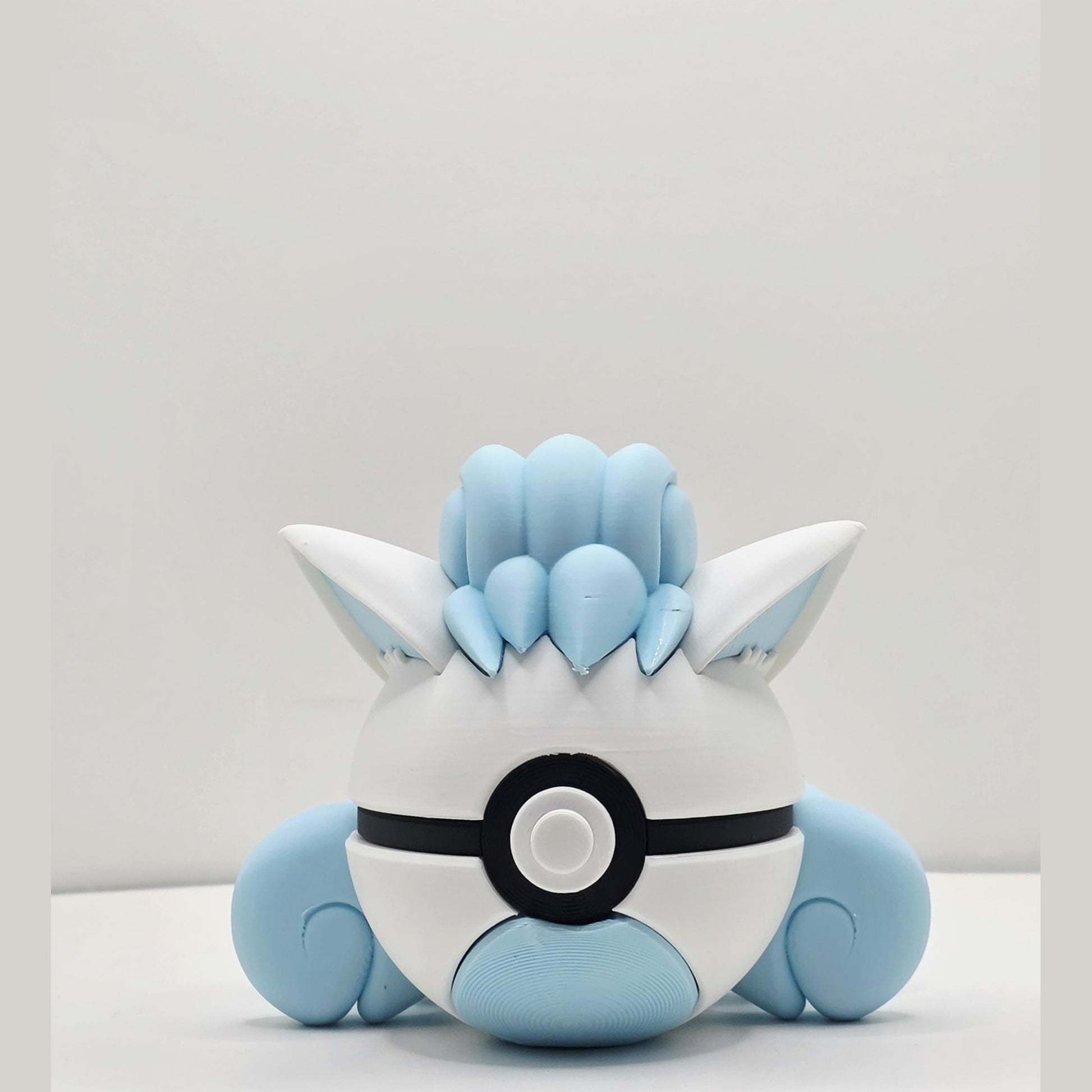 Frosttail Creature Ball Ice Fox Inspired Collectible