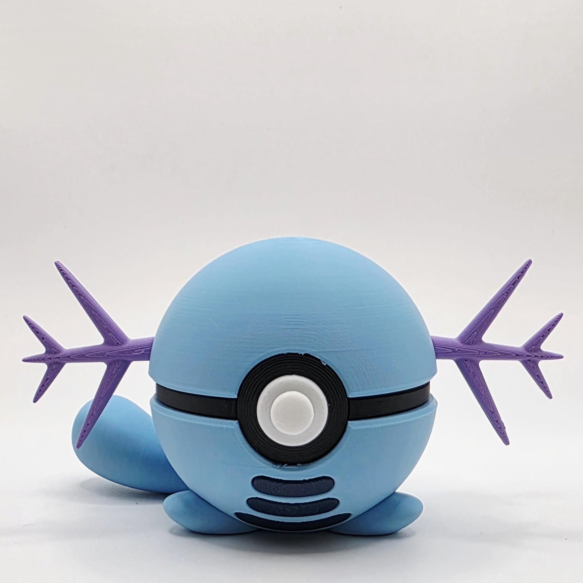 Aqua Axolotl Creature Ball River Spirit Inspired Collectible