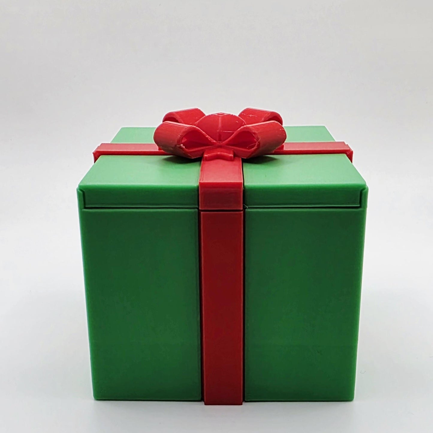 Christmas Prank Box Surprise Gift with Santa Hat Twist