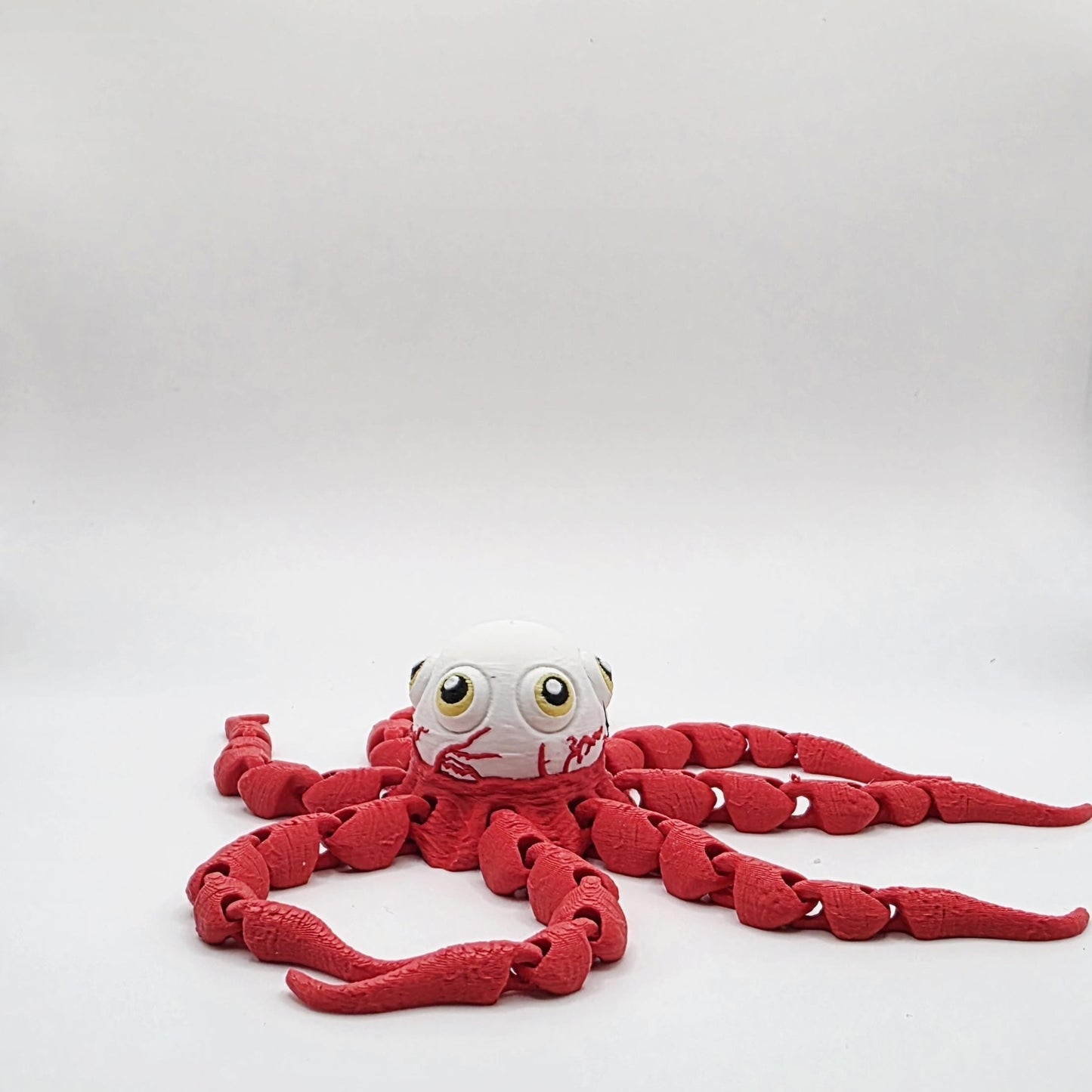 Articulated Deep Space Parasitic Creature Figure