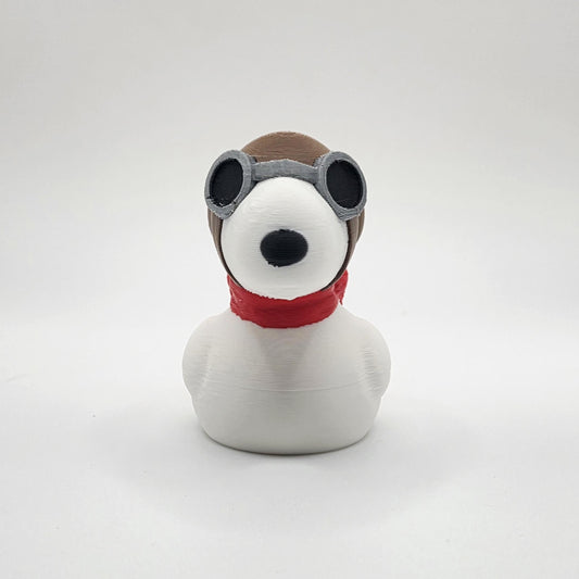 Pilot Pup Inspired Duck Collectible Figure
