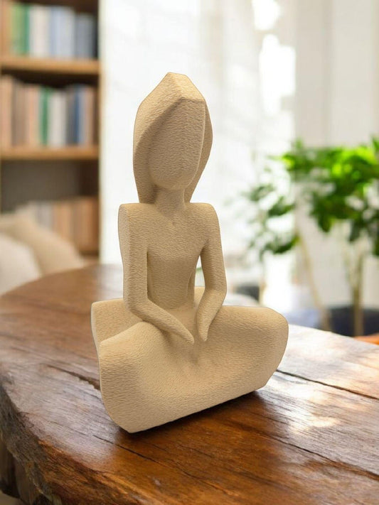 Meditating Woman Figurine | Mindfulness Gift Ideas "Moments of Peace"