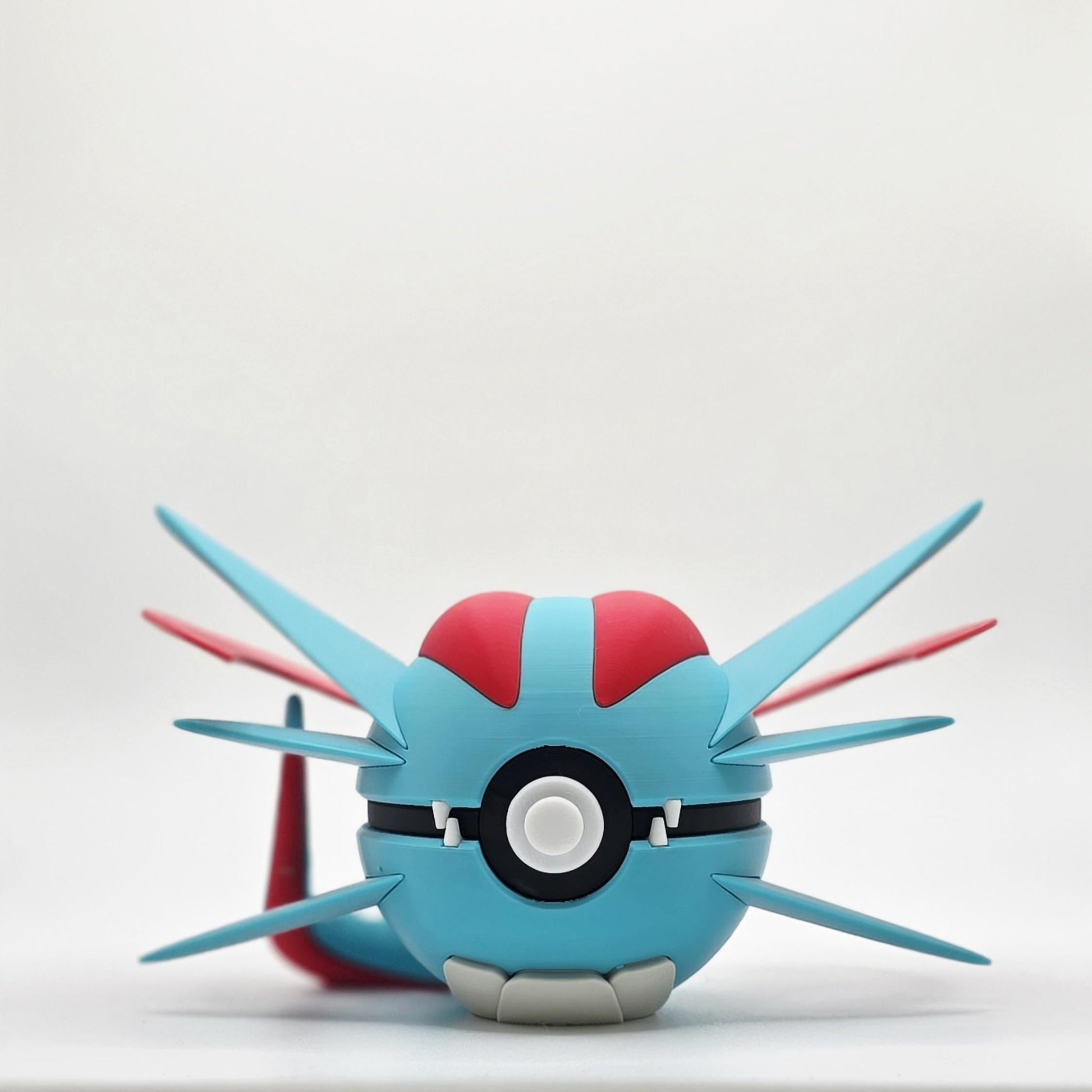 Sky Serpent Creature Ball Display – Winged Dragon Inspired Collector Sphere