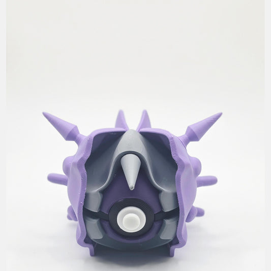 Spiked Shell Guardian Creature Ball Display – Fortified Sea Sentinel Inspired Collector Sphere