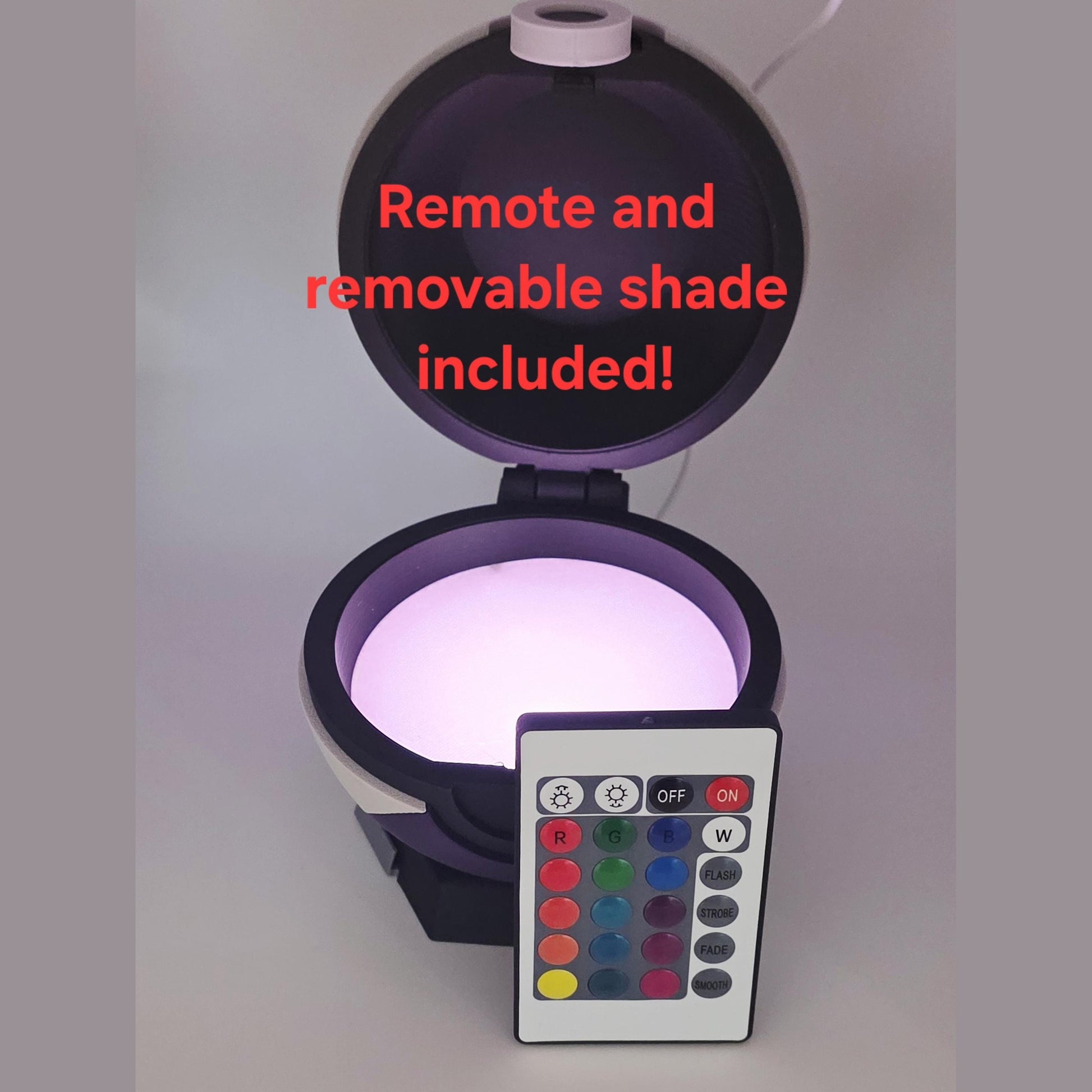 Psychic Clone Creature Ball Lamp – Futuristic Mind-Type Inspired Desk Light