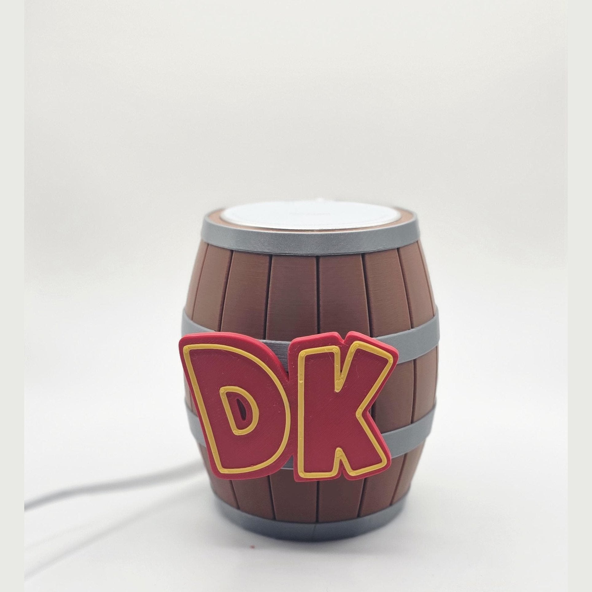 Jungle Power Barrel MagSafe Stand – Arcade Icon Inspired Phone Mount