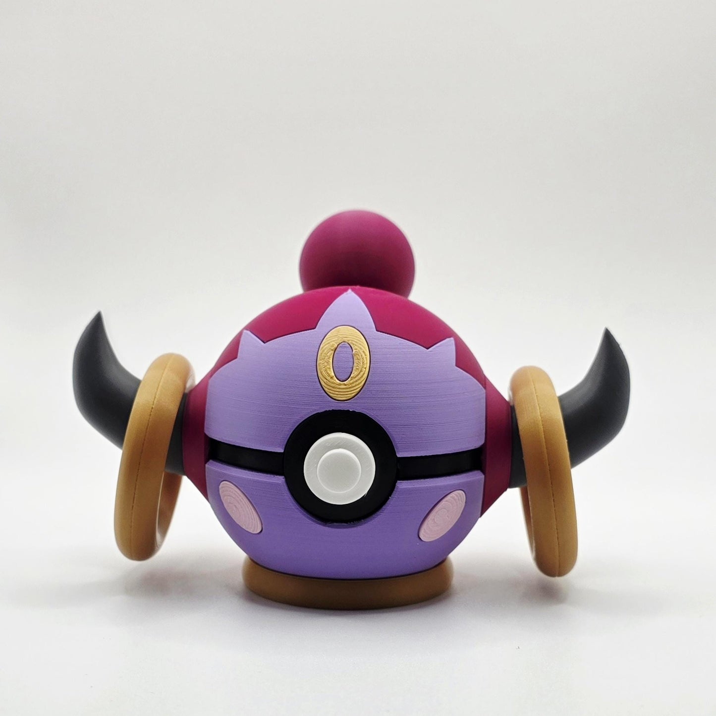 3D Printed Dimensional Trickster Creature Ball Display – Arcane Ring Inspired Collector Sphere