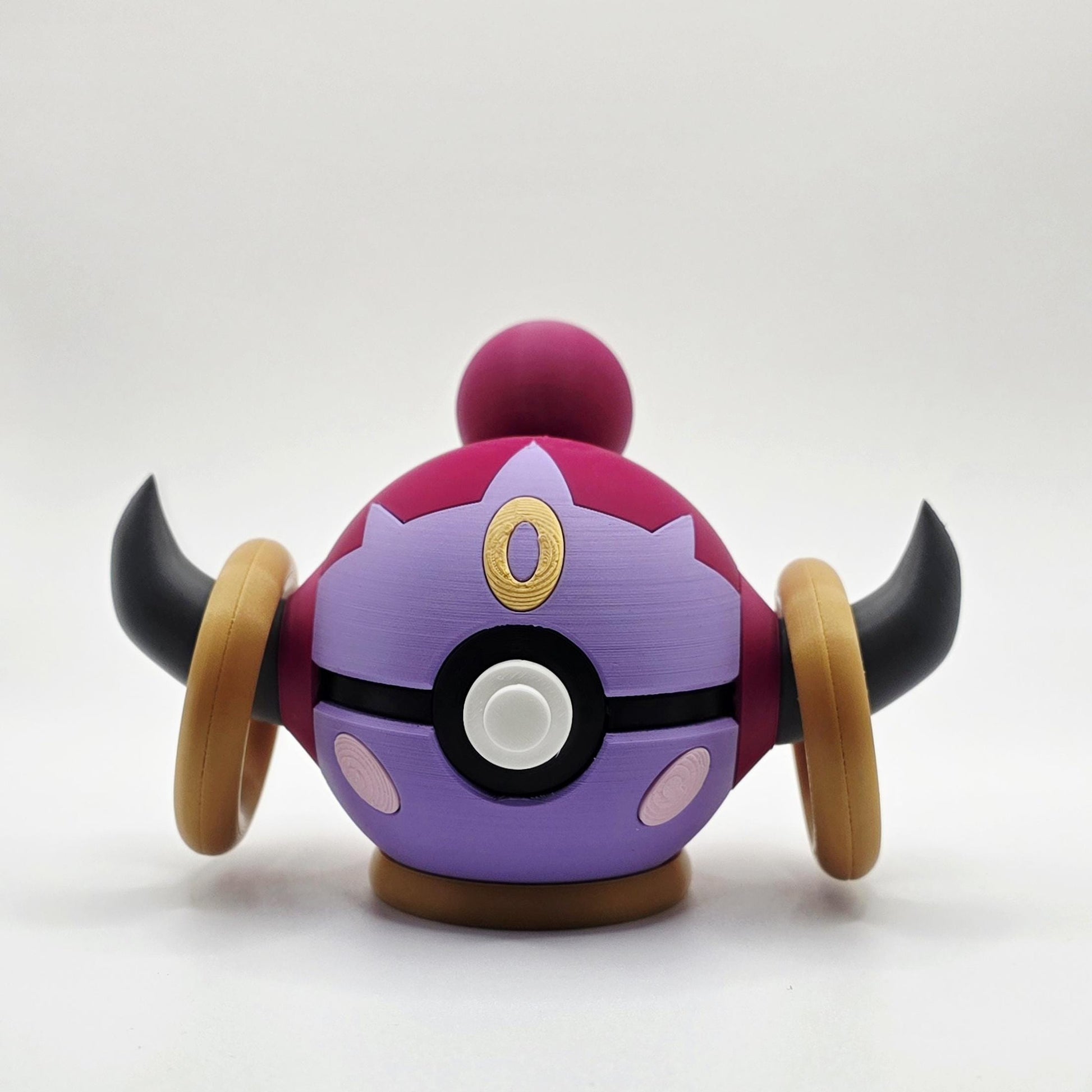 3D Printed Dimensional Trickster Creature Ball Display – Arcane Ring Inspired Collector Sphere