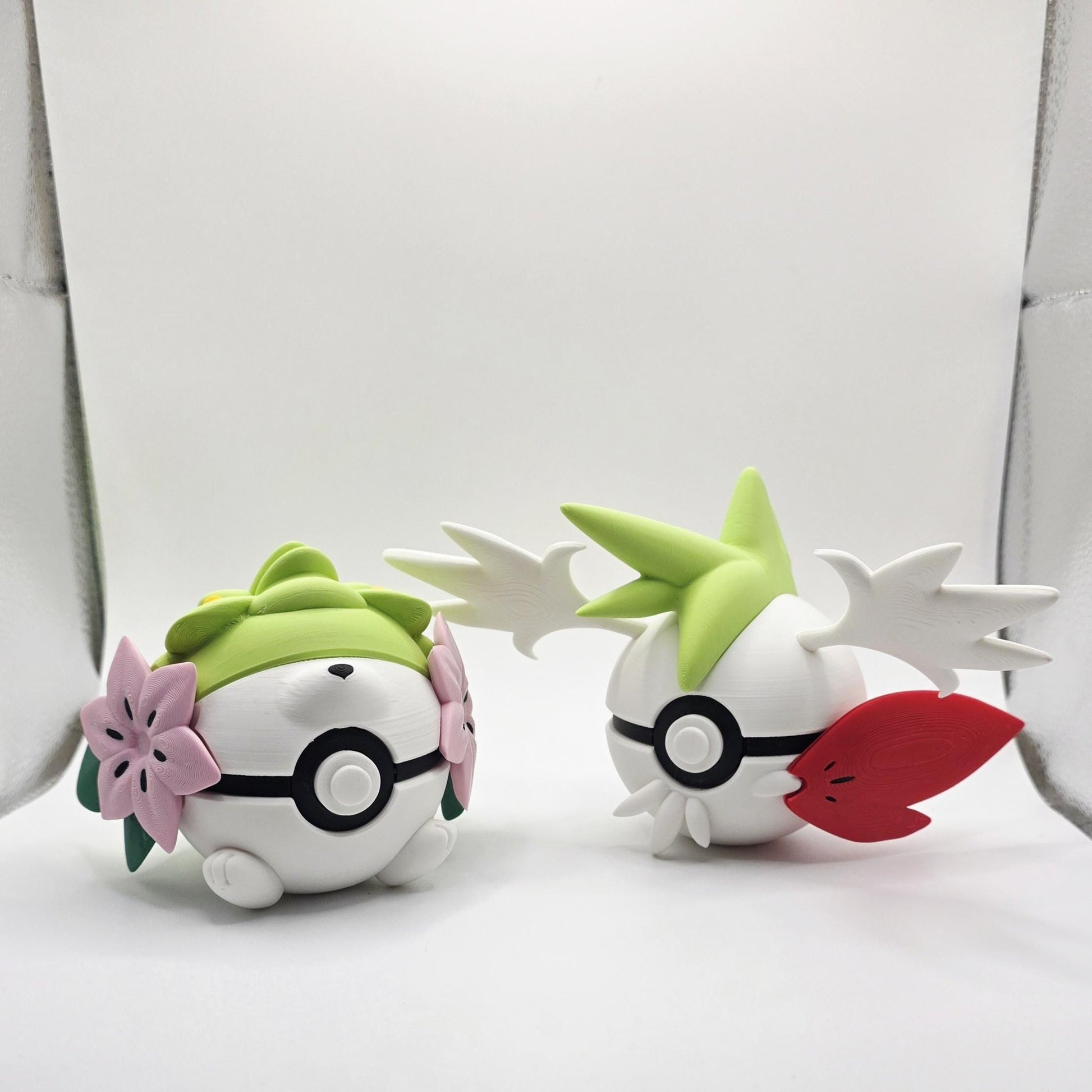 3D Printed Nature Guardian Creature Ball Display – Dual Form Collector Sphere