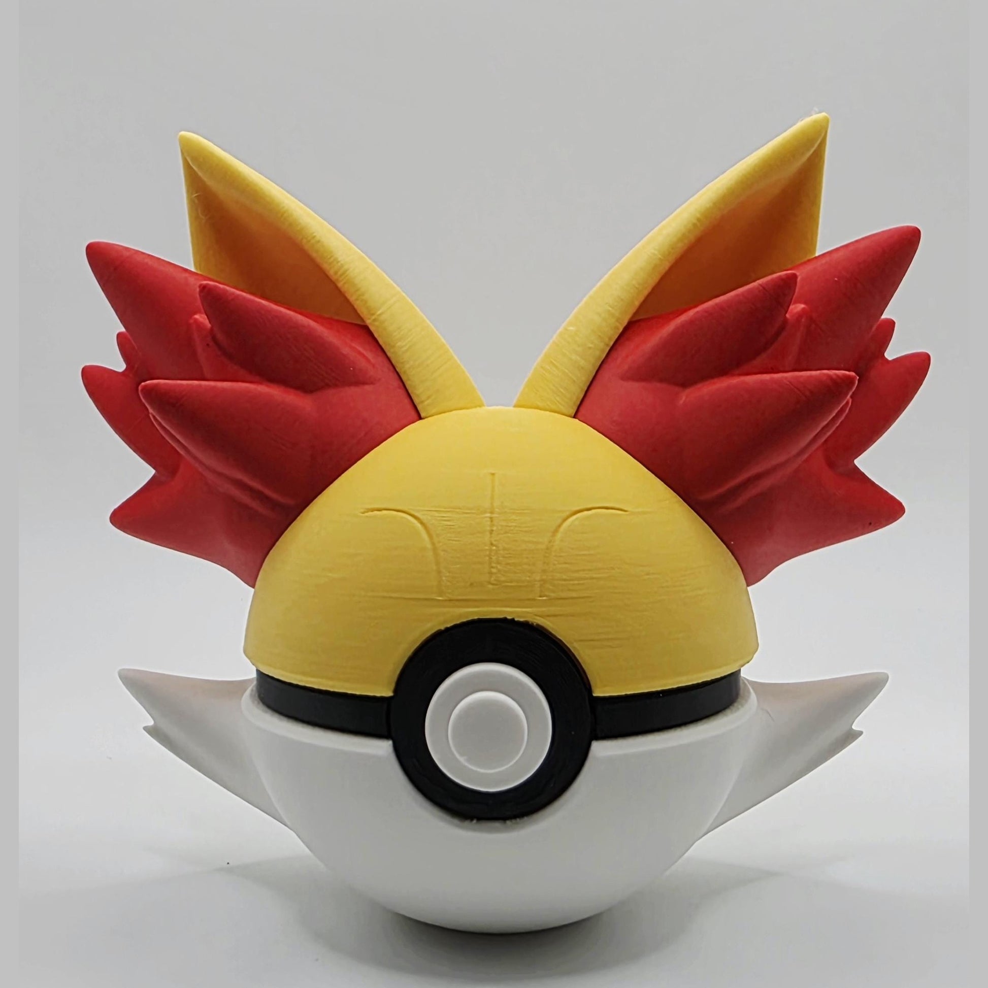 3D Printed Elemental Starter Creature Ball Display – Nature Flame Water Collector Spheres
