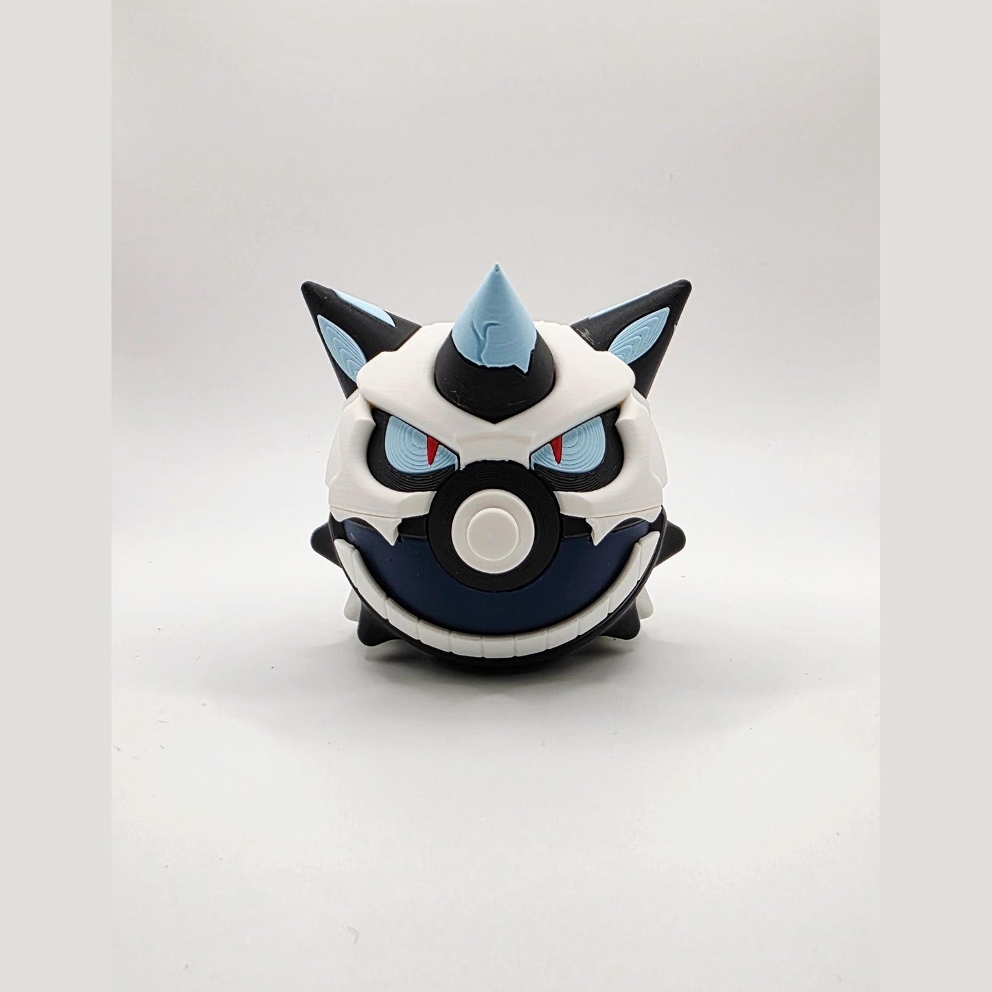 3D Printed Frost Berserker Creature Ball Display – Arctic Power Collector Sphere