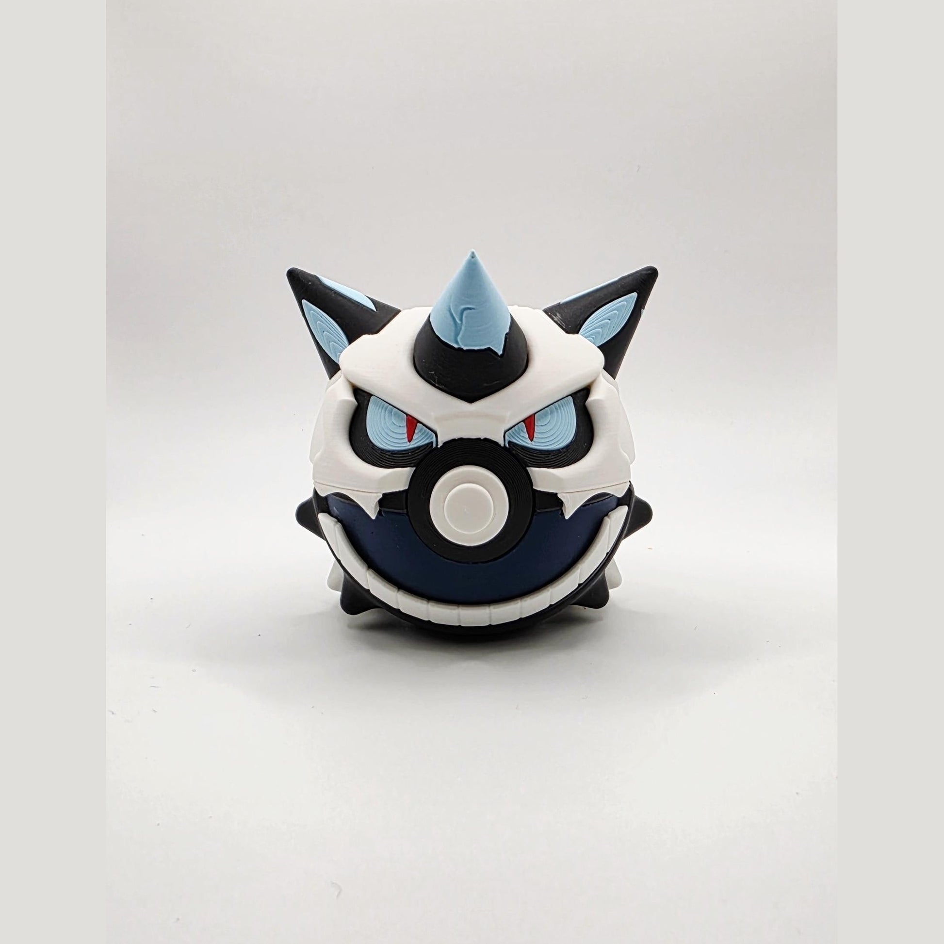 3D Printed Frost Berserker Creature Ball Display – Arctic Power Collector Sphere