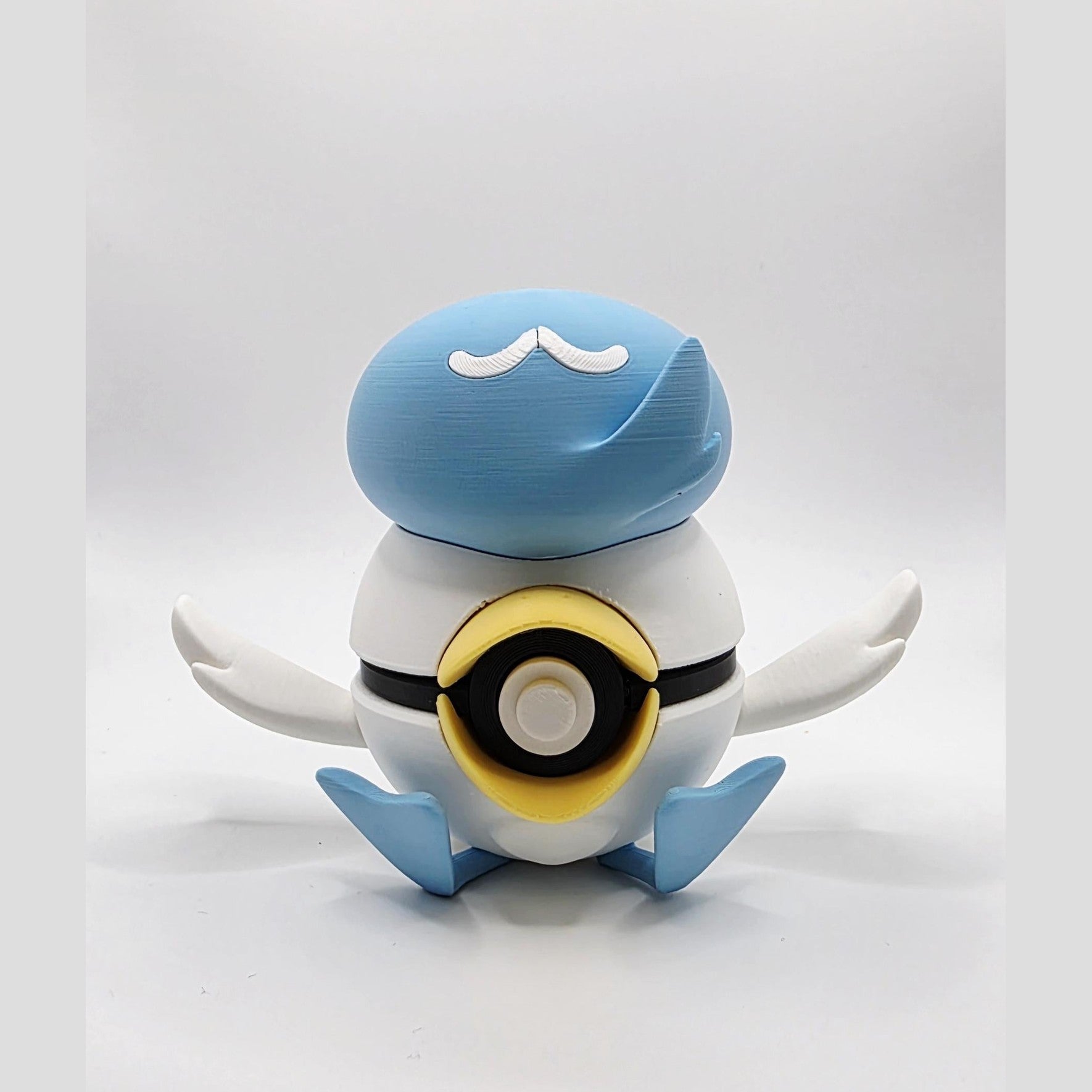 3D Printed Starter Trio Creature Ball Display – Playful Elemental Collector Spheres