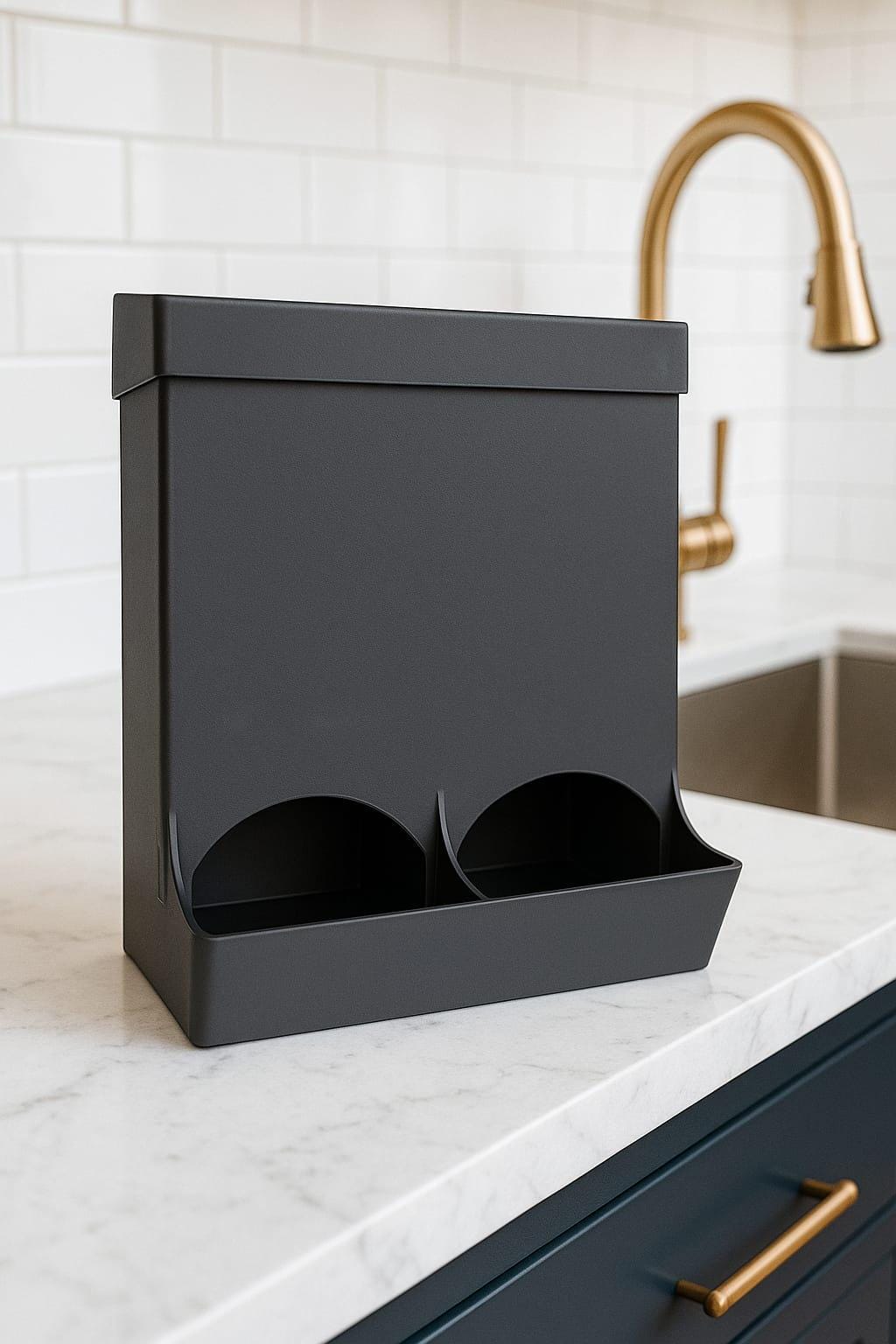 Multi-purpose Dispenser | Versatile Countertop Organizer "Grab-n-Go-Go-Go"