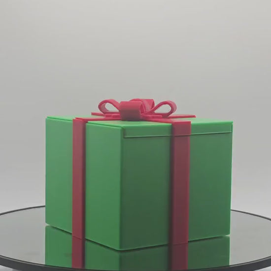 Christmas Prank Box Surprise Gift with Santa Hat Twist
