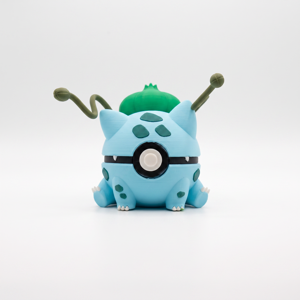 Grass starter blooming bulb creature ball collector figure main view