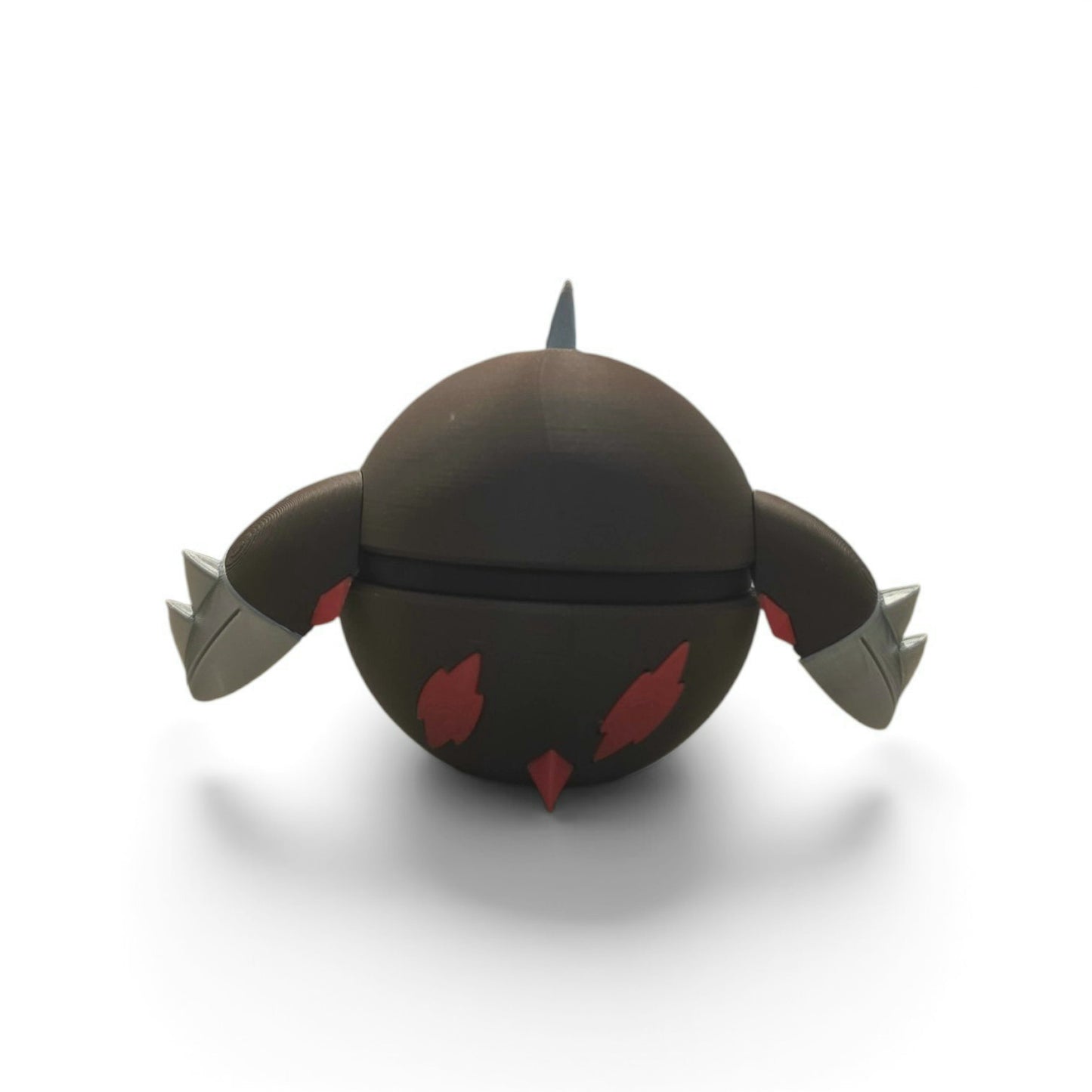 Steel Ground Mole Blade Claw Drill Creature Ball Collector Figure