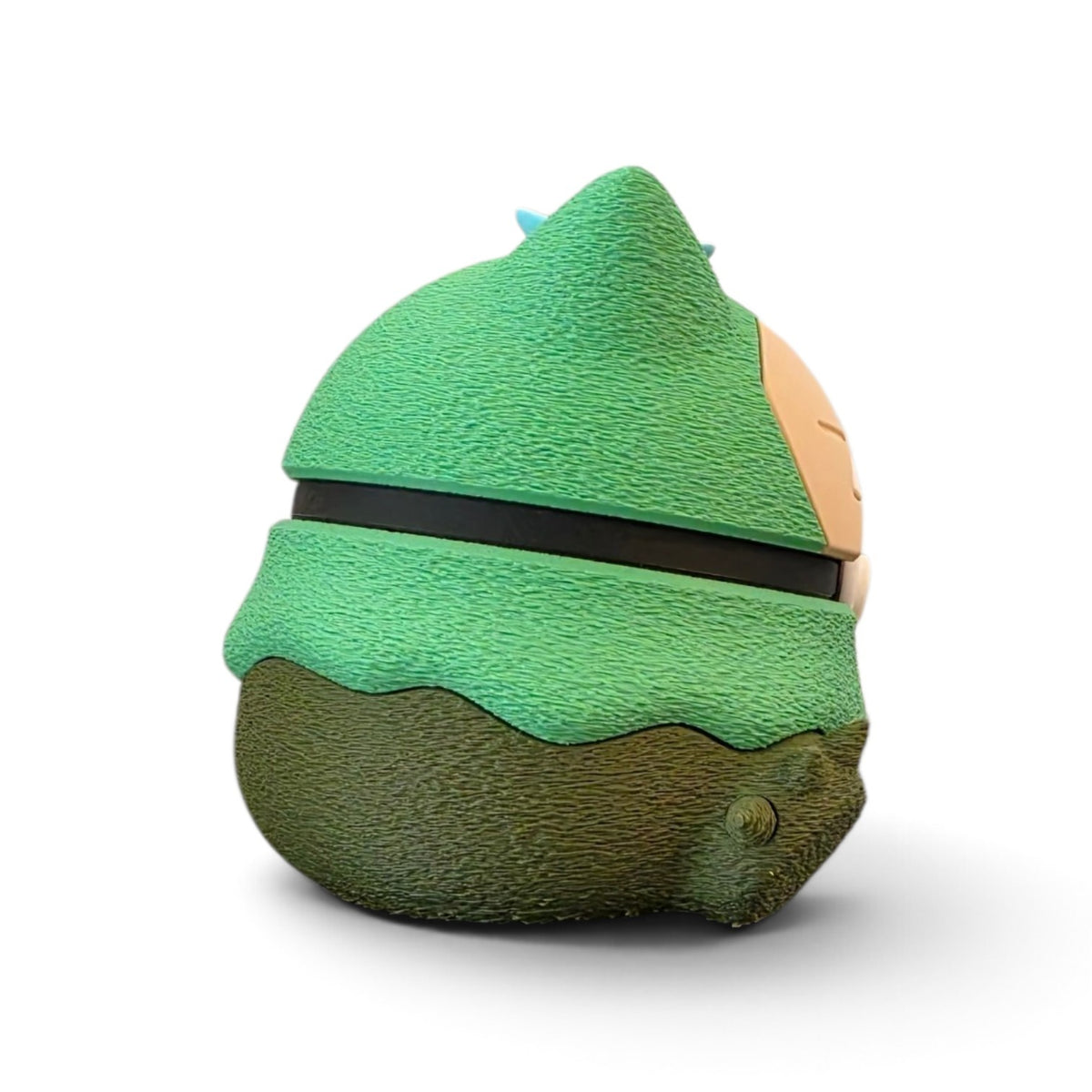 Moss-covered sleeping giant creature ball alternate angle view