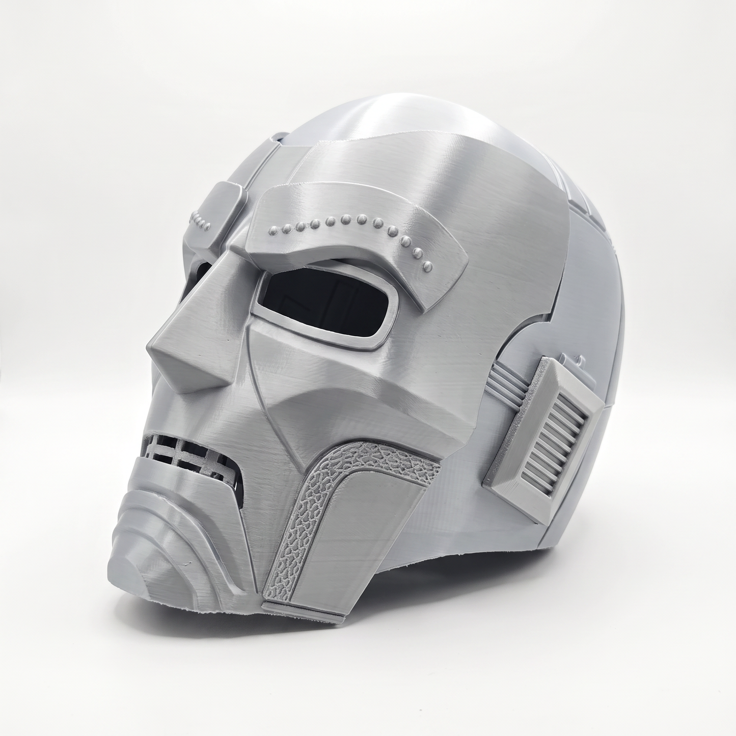 Iron Tyrant Metallic Villain Cosplay Display Mask