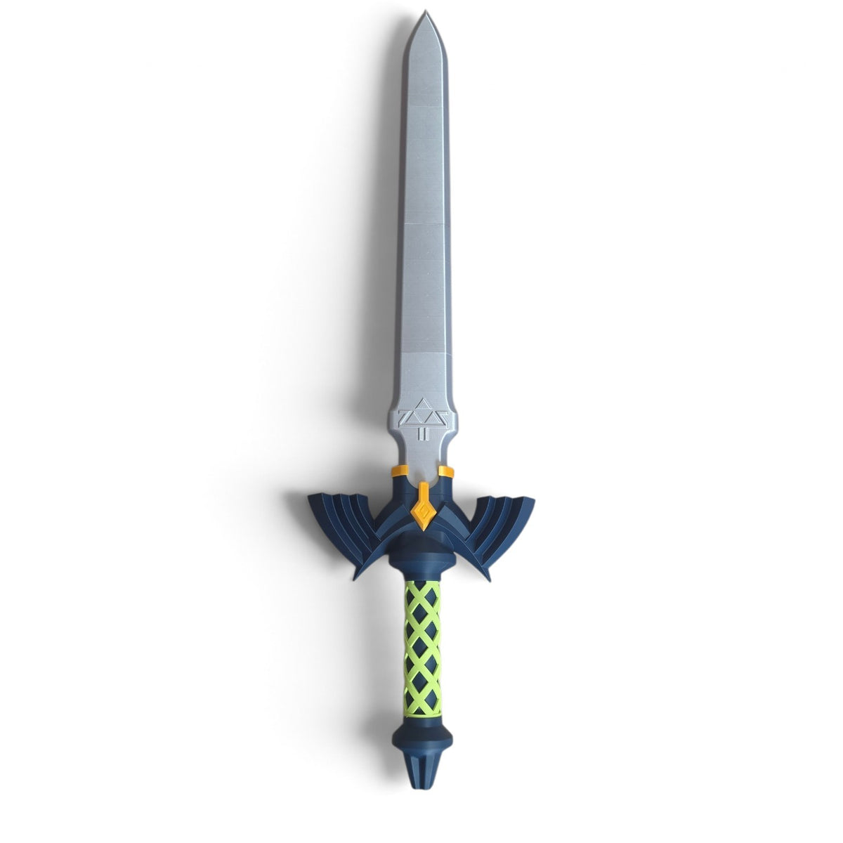 Legendary hero sword cosplay replica full length angle view
