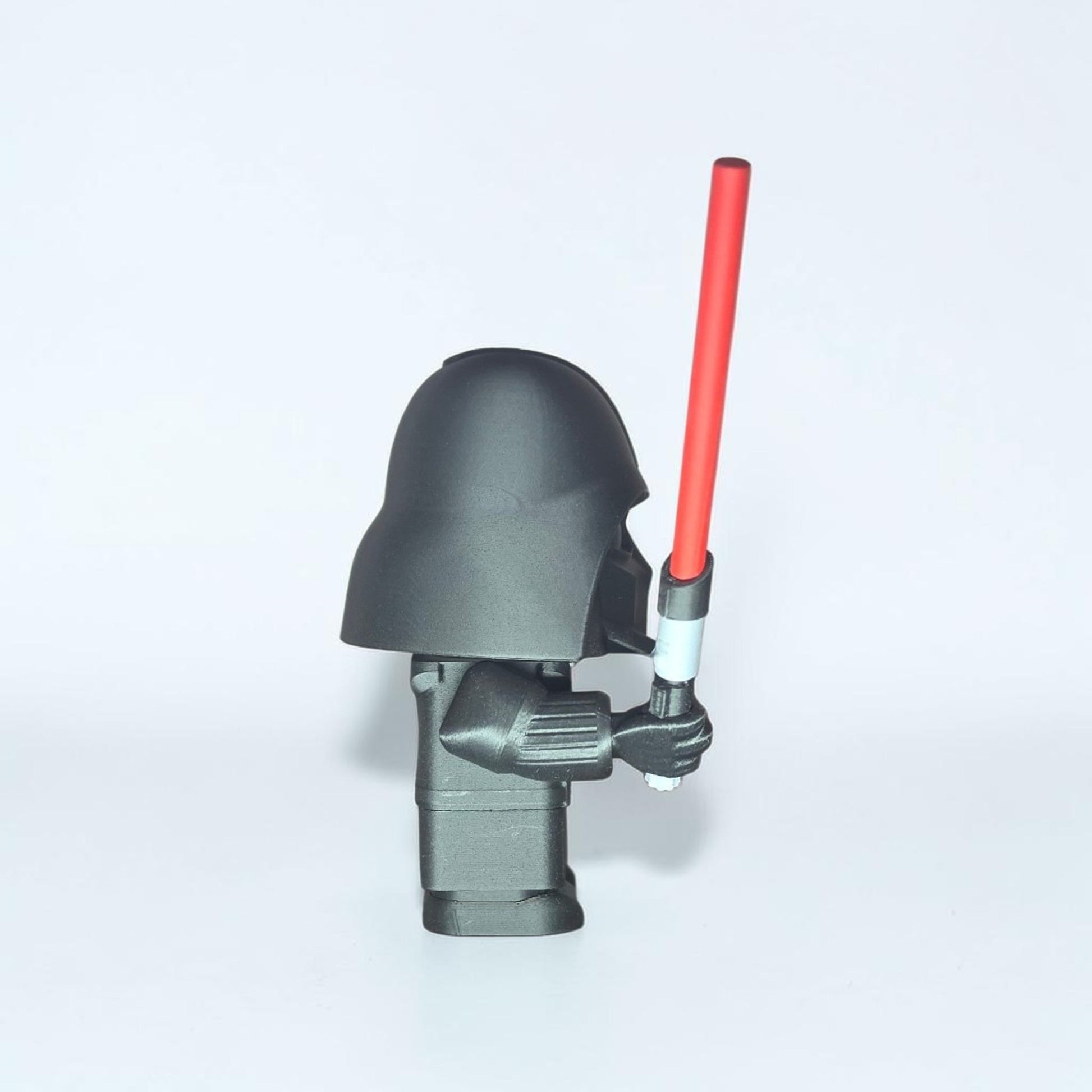 Dark side lord block chunk figure collectible side view