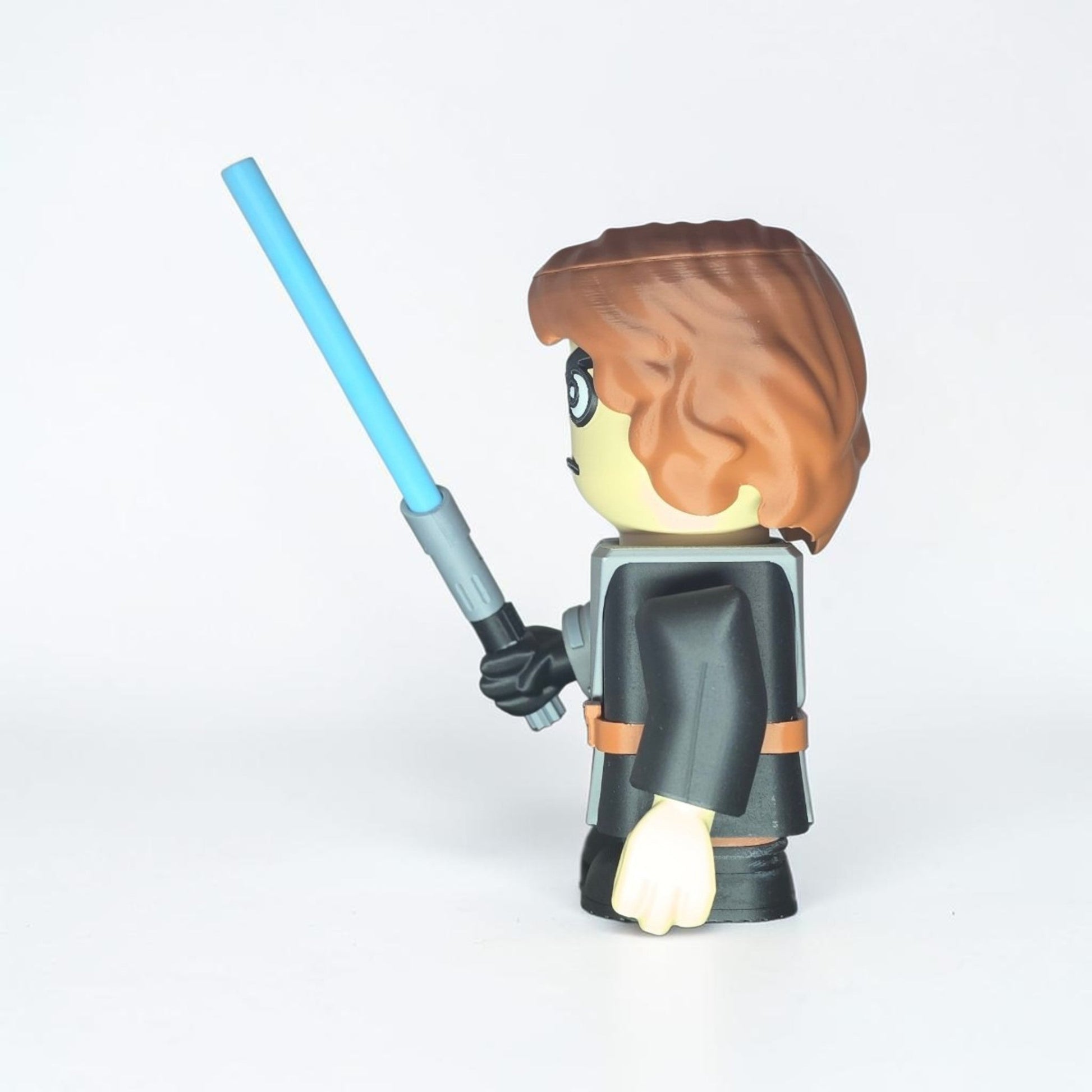 The chosen one block chunk figure collectible side view