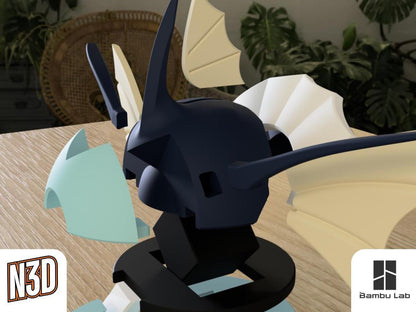 Vaporeon Pokeball – Dive into Elegance! - HypedAnubis3D