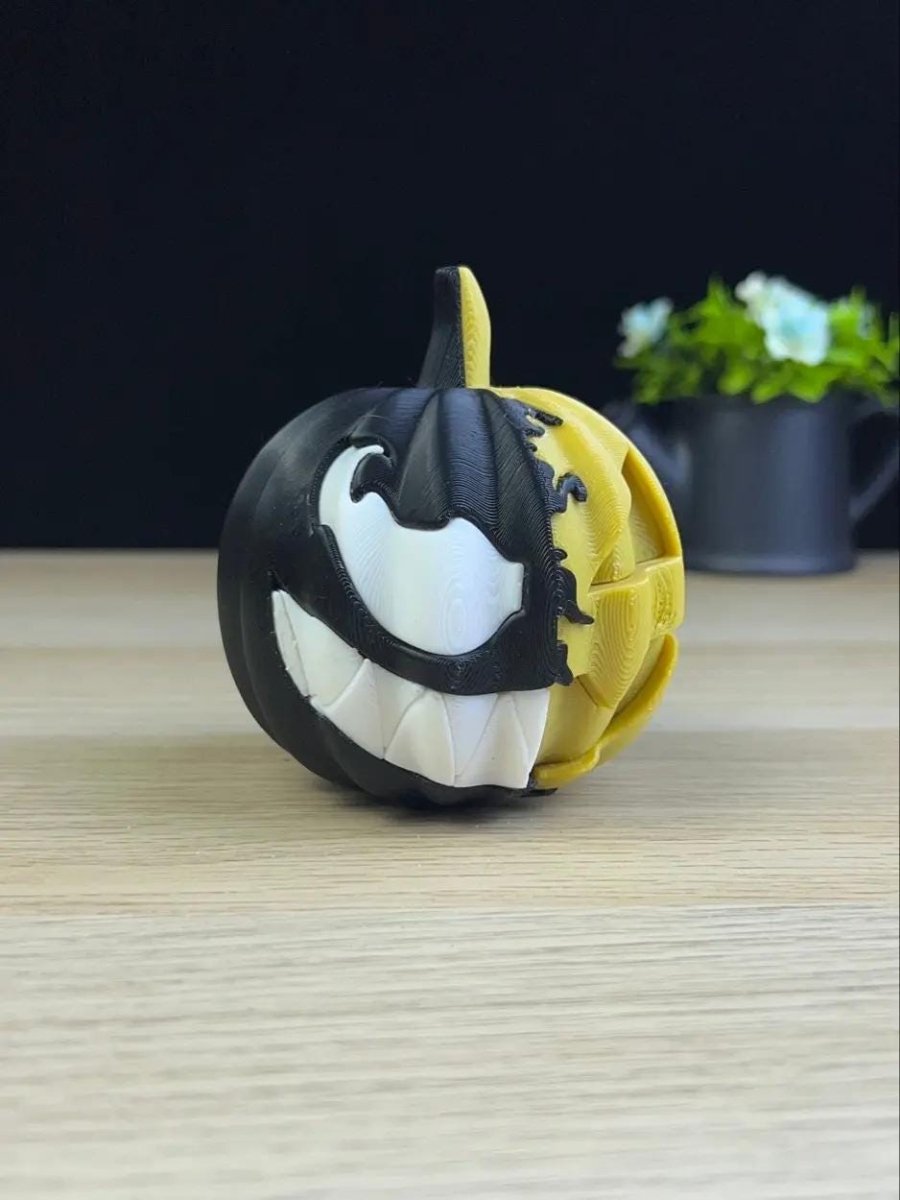 Venomized Pumpkin – Marvel Meets Halloween! - HypedAnubis3D